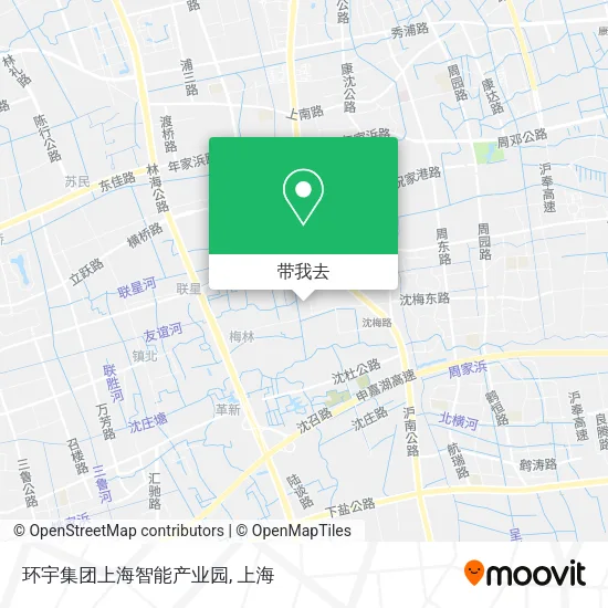 环宇集团上海智能产业园地图