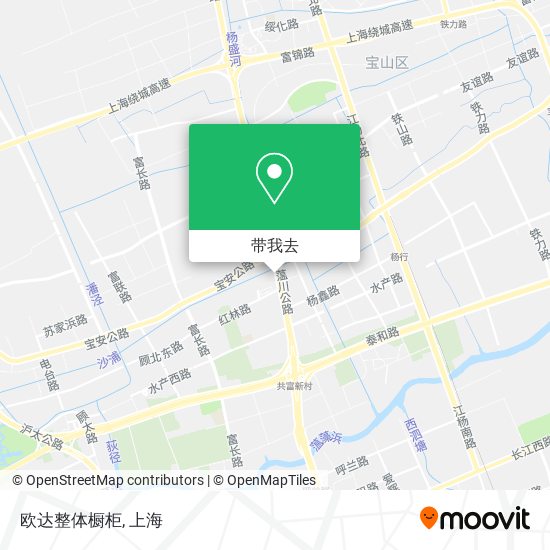 欧达整体橱柜地图