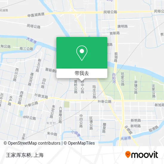 王家厍东桥地图