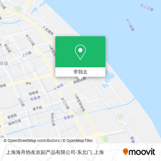 上海海舟协友农副产品有限公司-东北门地图