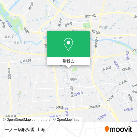 一人一锅麻辣烫地图