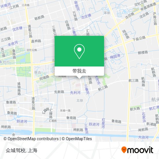 众城驾校地图