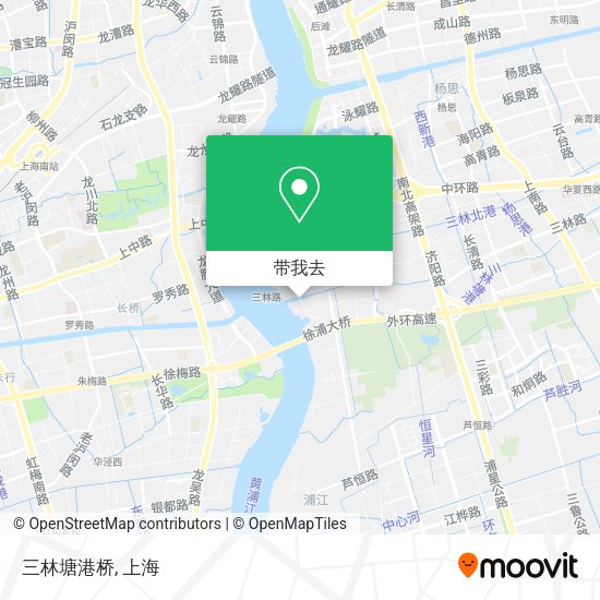 三林塘港桥地图