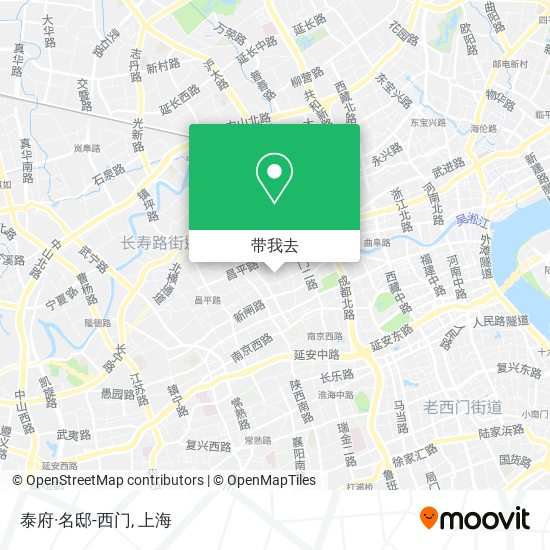 泰府·名邸-西门地图