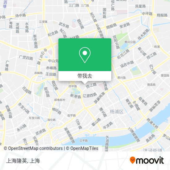 上海隆英地图