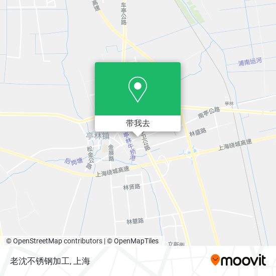 老沈不锈钢加工地图