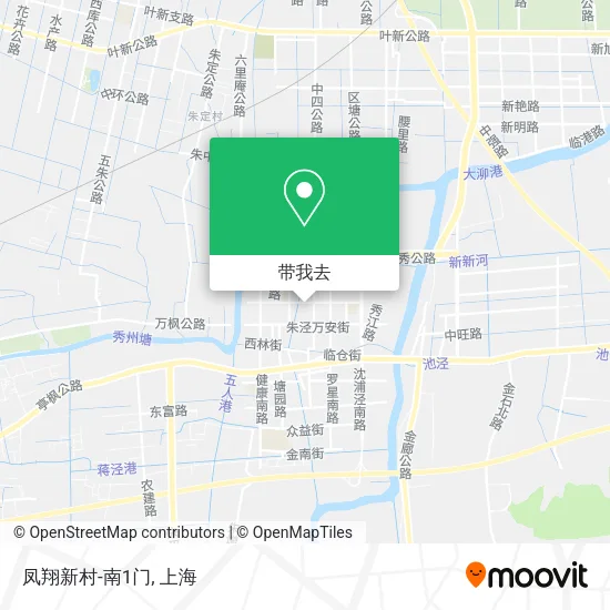 凤翔新村-南1门地图