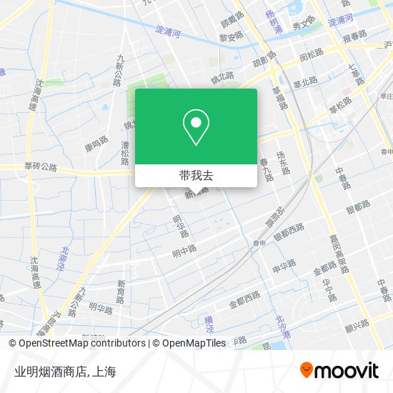 业明烟酒商店地图