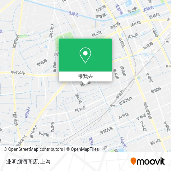 业明烟酒商店地图