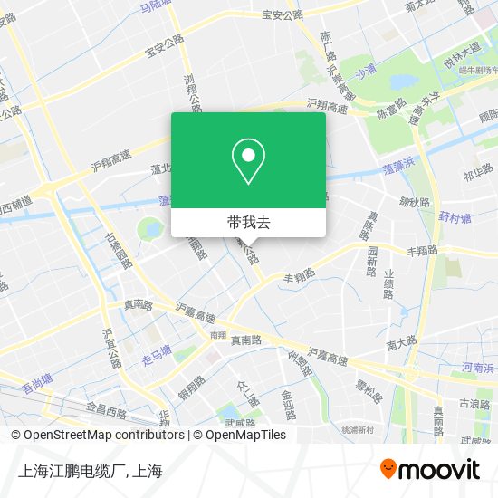 上海江鹏电缆厂地图