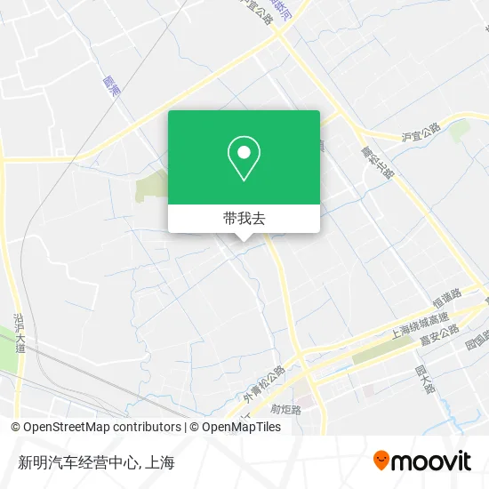 新明汽车经营中心地图