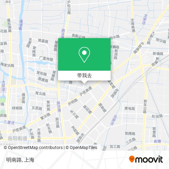 明南路地图