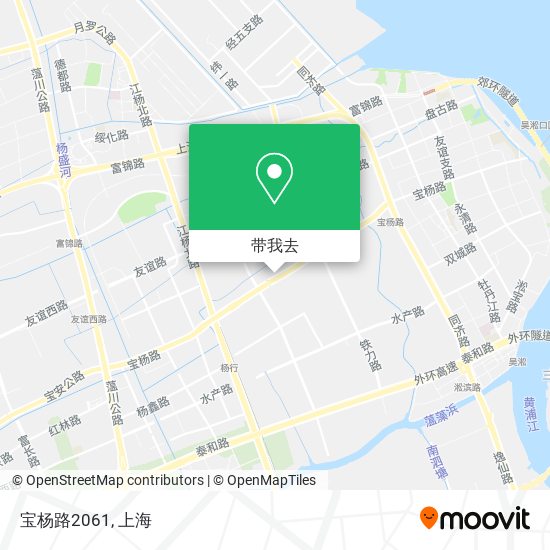 宝杨路2061地图