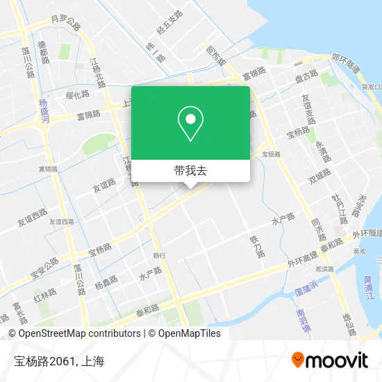 宝杨路2061地图