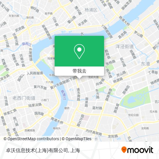 卓沃信息技术(上海)有限公司地图