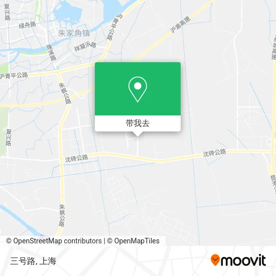 三号路地图