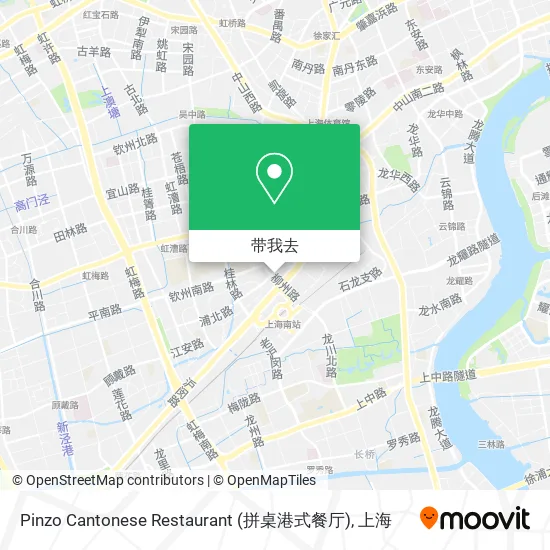 Pinzo Cantonese Restaurant (拼桌港式餐厅)地图