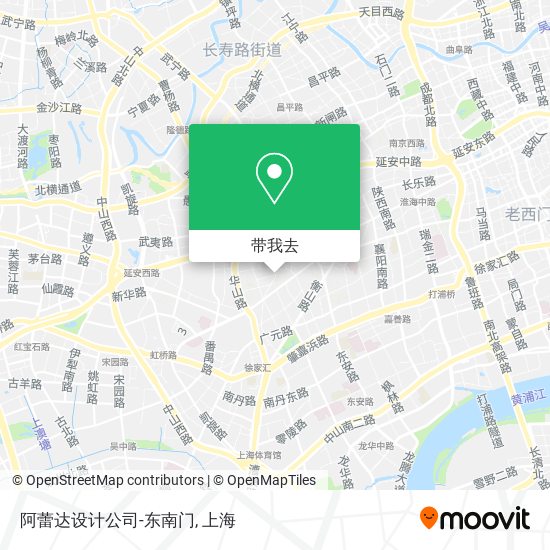 阿蕾达设计公司-东南门地图