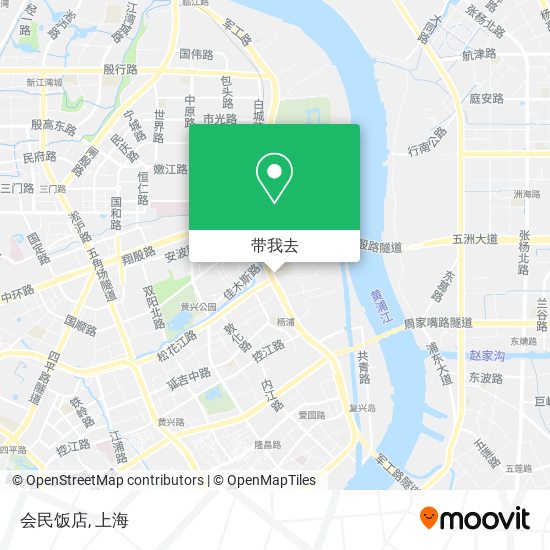 会民饭店地图