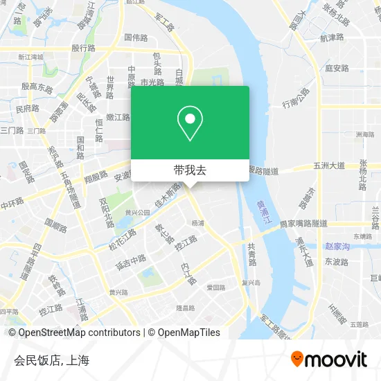 会民饭店地图