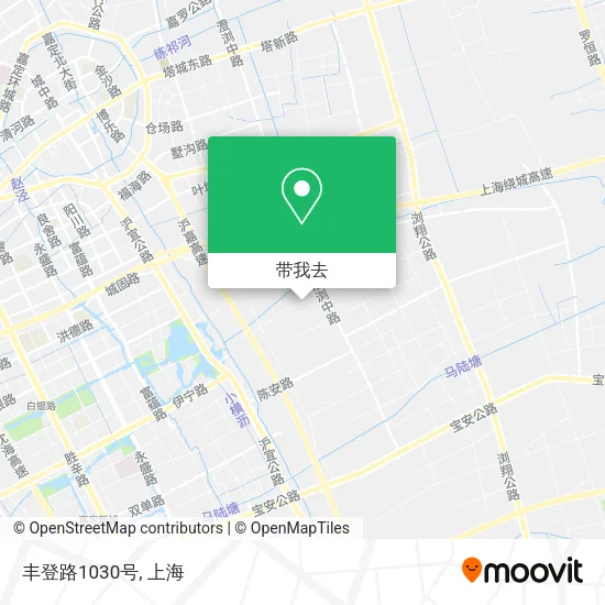 丰登路1030号地图