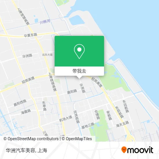 华洲汽车美容地图