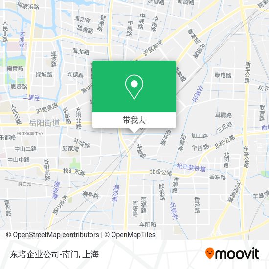 东培企业公司-南门地图