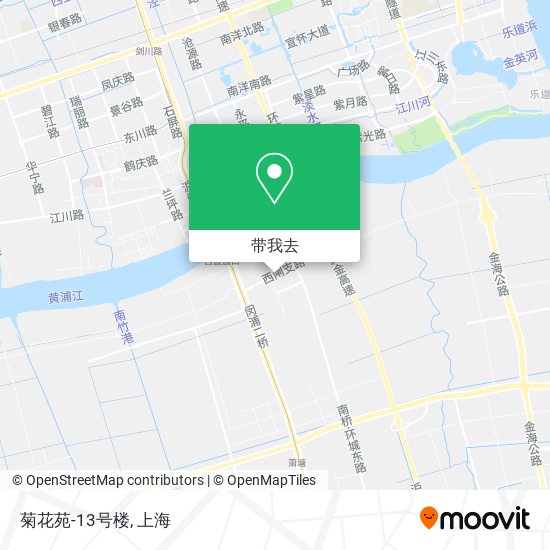 菊花苑-13号楼地图