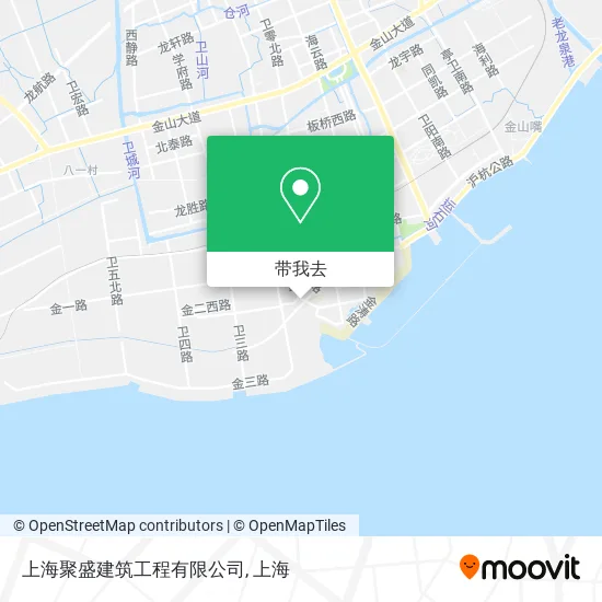 上海聚盛建筑工程有限公司地图