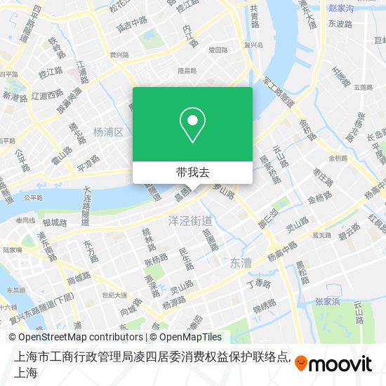 上海市工商行政管理局凌四居委消费权益保护联络点地图
