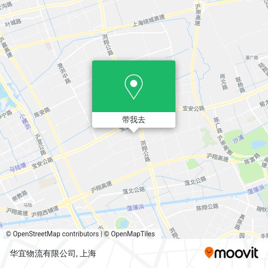 华宜物流有限公司地图