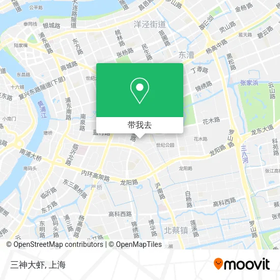 三神大虾地图