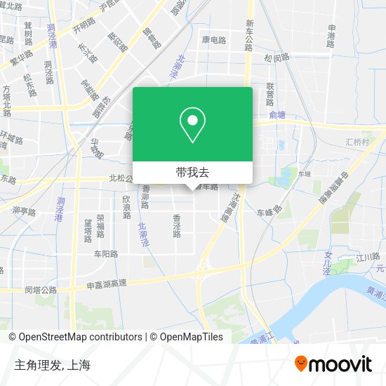 主角理发地图