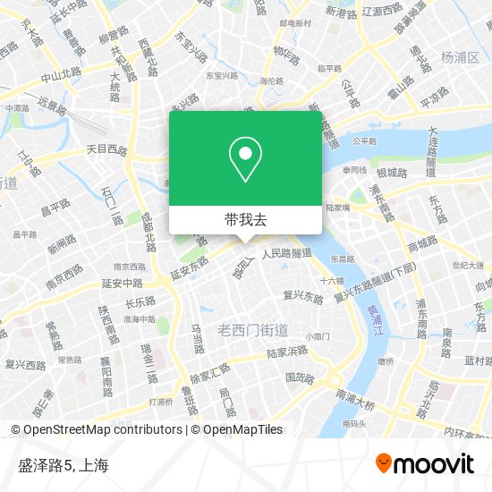 盛泽路5地图