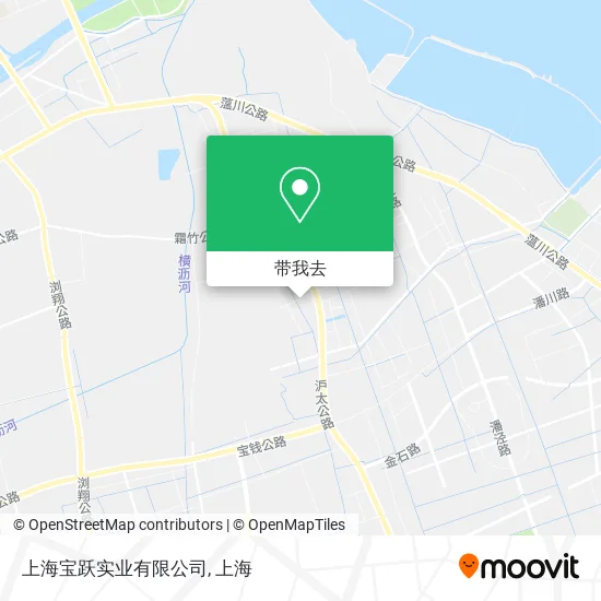 上海宝跃实业有限公司地图