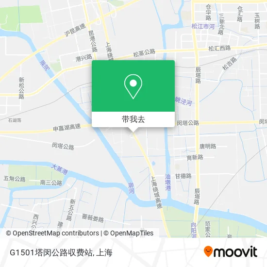 G1501塔闵公路収费站地图