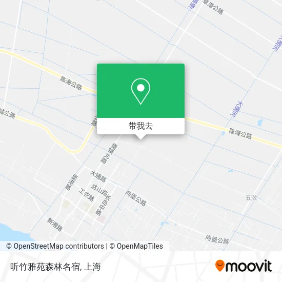听竹雅苑森林名宿地图