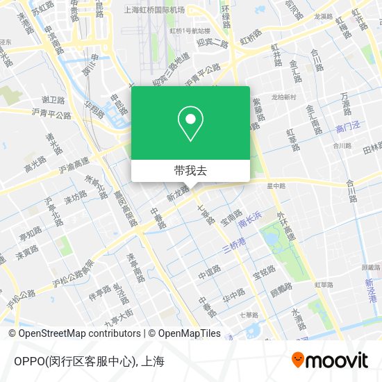 OPPO(闵行区客服中心)地图