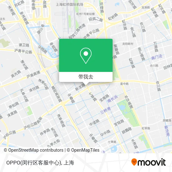 OPPO(闵行区客服中心)地图