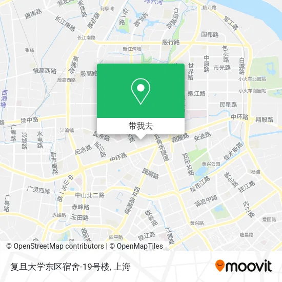 复旦大学东区宿舍-19号楼地图
