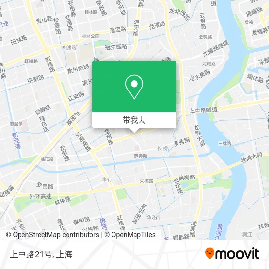 上中路21号地图