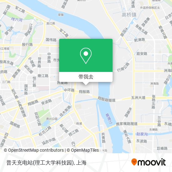 普天充电站(理工大学科技园)地图