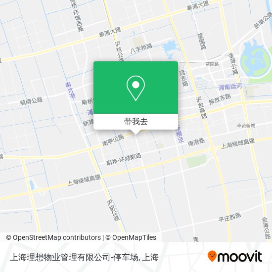 上海理想物业管理有限公司-停车场地图