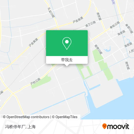 冯桥停年厂地图