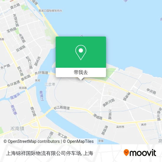 上海锦祥国际物流有限公司停车场地图
