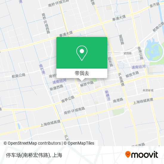 停车场(南桥宏伟路)地图