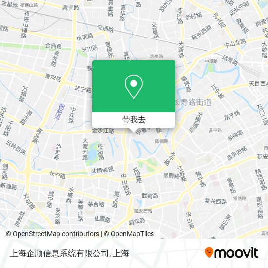 上海企顺信息系统有限公司地图