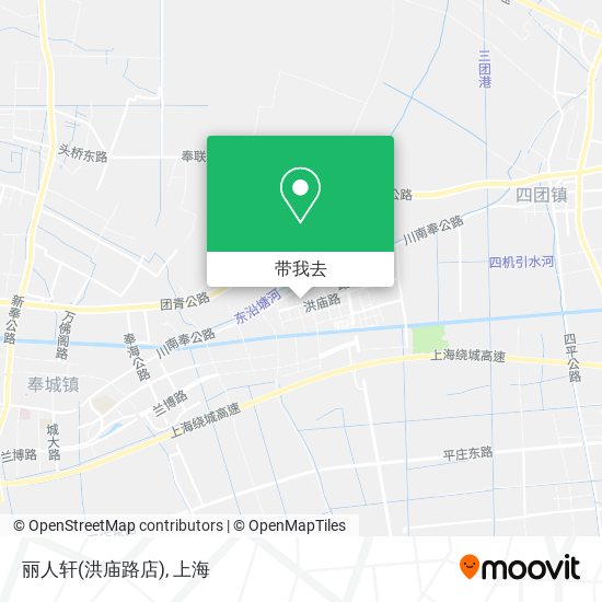 丽人轩(洪庙路店)地图