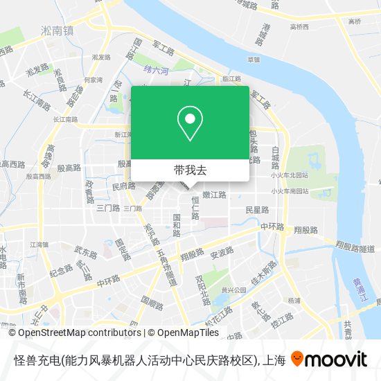 怪兽充电(能力风暴机器人活动中心民庆路校区)地图
