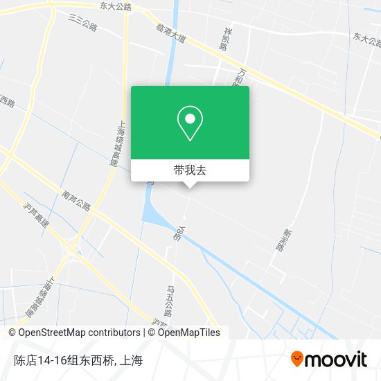 陈店14-16组东西桥地图